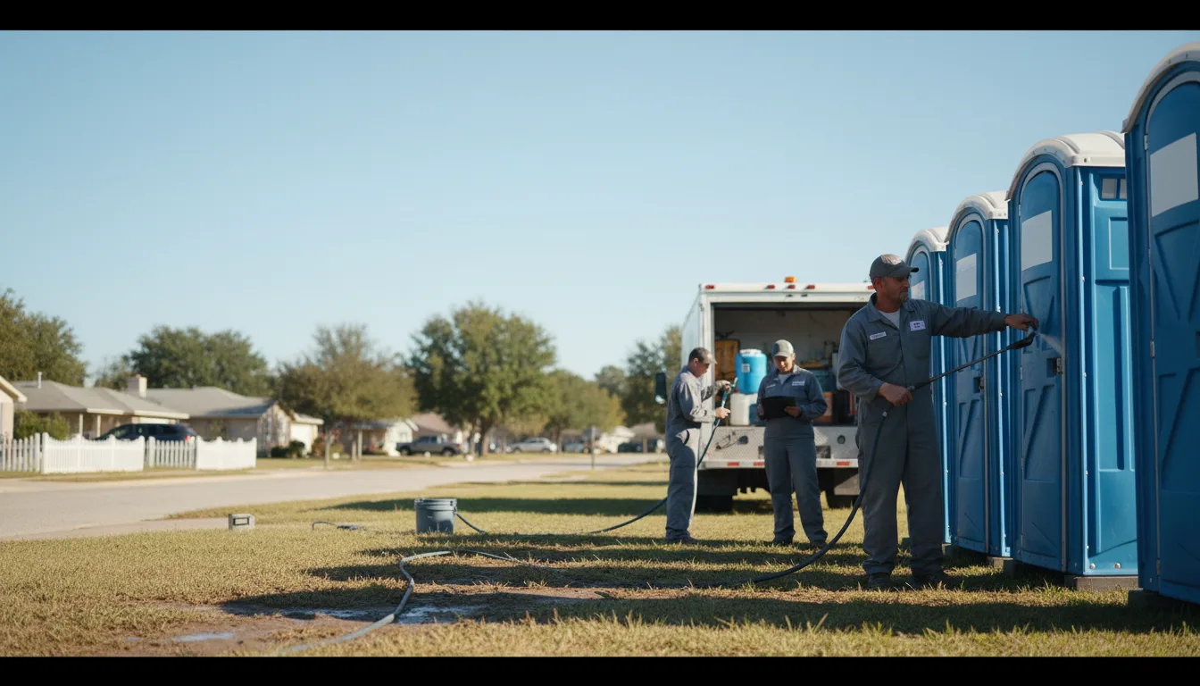 Long-Term Portable Toilet Rental in Cordesville, SC near me